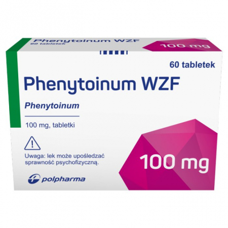 Phenytoinum 100 mg 60 tabletek