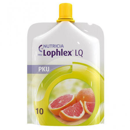 PKU Lophlex LQ płyn o smaku cytrusowym w woreczkach, 60 x 62,5 ml