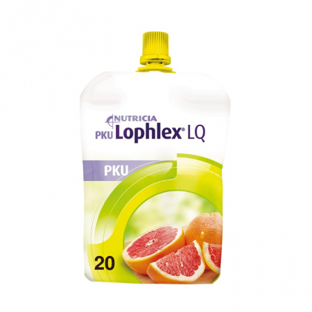 PKU Lophlex LQ płyn w saszetkach o smaku cytrusowym, 125 ml x 30 szt.