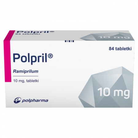 Polpril 10 mg kapsułki twarde, 84 szt.