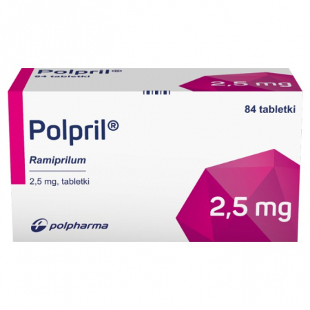 Polpril 2,5 mg kapsułki twarde, 84 szt.