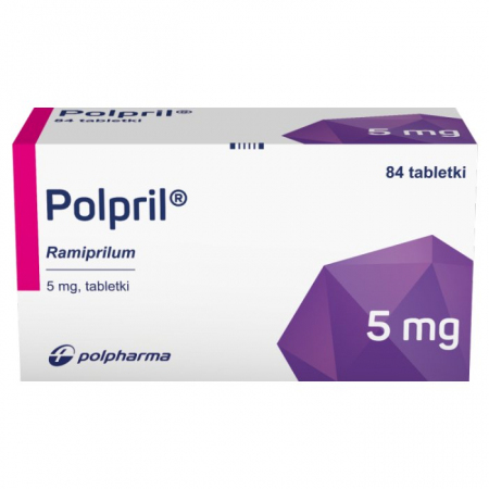 Polpril 5 mg kapsułki twarde, 84 szt.