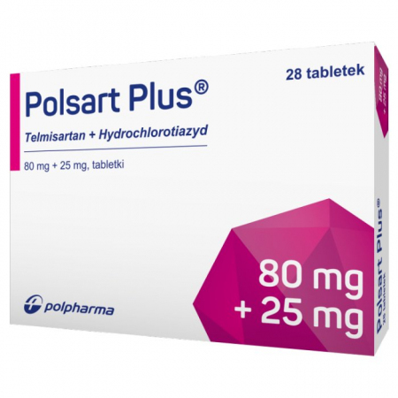 Polsart Plus 80 mg+25 mg 28 tabletek