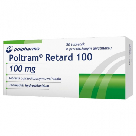 Poltram retard 100 mg 50 tabletek o przedłużonym uwalnianiu