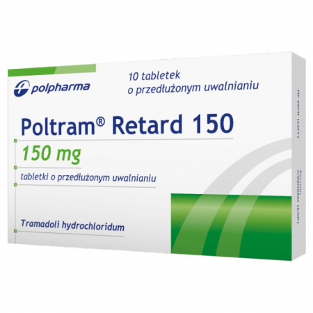 Poltram retard 150 mg 10 tabletek o przedłużonym uwalnianiu