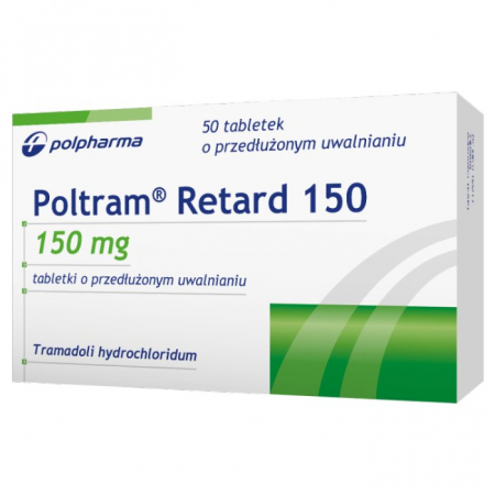 Poltram retard 150 mg 50 tabletek o przedłużonym uwalnianiu