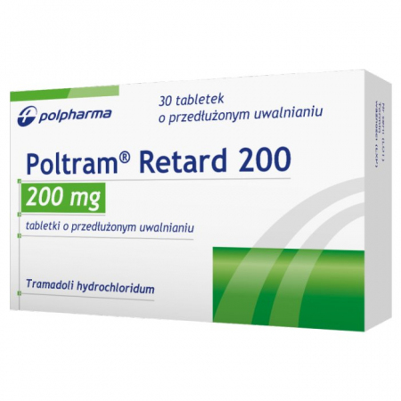 Poltram retard 200 mg 30 tabletek o przedłużonym uwalnianiu