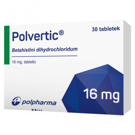 Polvertic 16 mg 30 tabletek