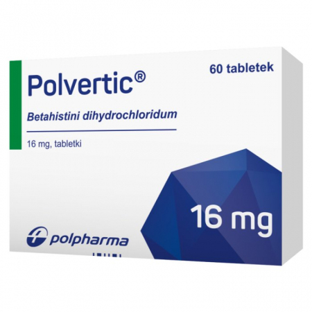 Polvertic 16 mg 60 tabletek