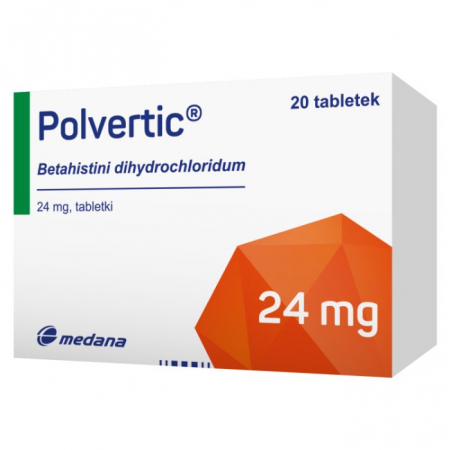 Polvertic 24 mg 20 tabletek