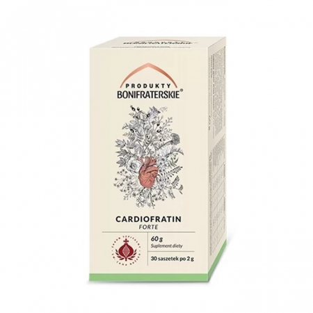 Produkty Bonifraterskie Cardiofratin Forte zioła na krążenie, 60 g