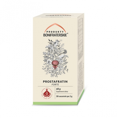 Produkty Bonifraterskie Prostafratin Forte zioła na prostatę, 60 g