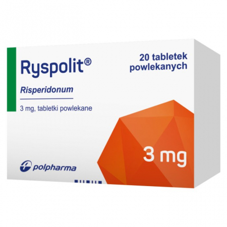 Ryspolit 3mg, 20 tabletek