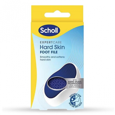 Scholl Nano Glass pilnik do twardej skóry stóp, 1 szt.