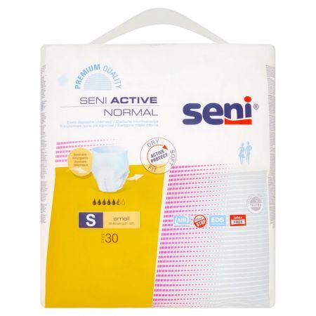 Seni Active Normal Majtki chłonne rozmiar S (55-85cm), 30 szt.