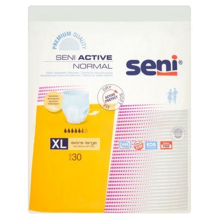 Seni Active Normal Majtki chłonne rozmiar XL (120-160cm), 30 szt.