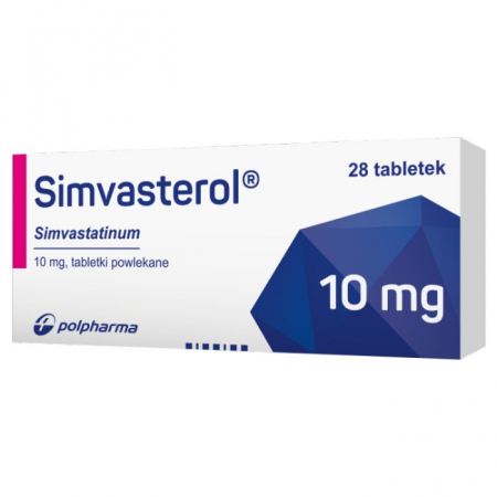Simvasterol 10 mg 28 tabletek powlekanych