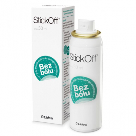 StickOff spray do usuwania opatrunków samoprzylepnych bez bólu, 50 ml