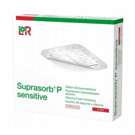 Suprasorb P Sensitive Border Lite opatrunek 10 x 10 cm, 1 szt.