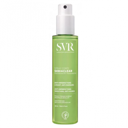 SVR Sebiaclear spray do ciała na niedoskonałości, 150 ml