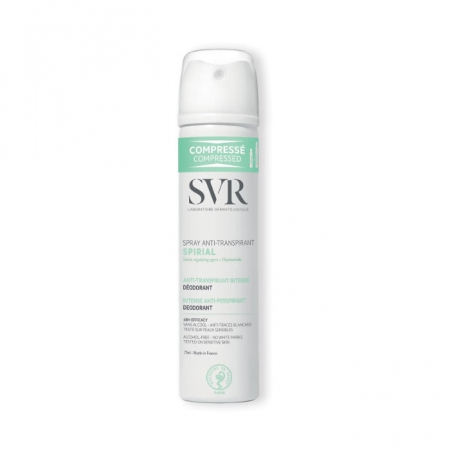 SVR Spiral antyperspirant w sprayu intensywna ochrona przed poceniem, 75 ml