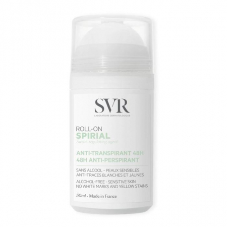 SVR Spirial Antyperspirant roll-on na nadmierną potliwość, 50 ml