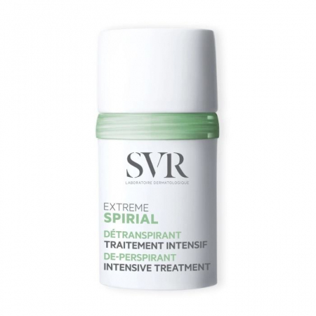 SVR Spirial Extreme Antyperspirant roll-on na nadmierne pocenie, 20 ml