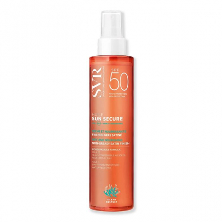 SVR Sun Secure Jedwabisty olejek ochronny do ciała i włosów SPF50, 200 ml