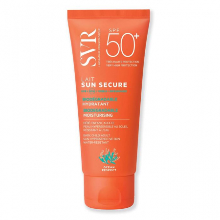 SVR Sun Secure Lait mleczko ochronne do opalania SPF50+, 100 ml