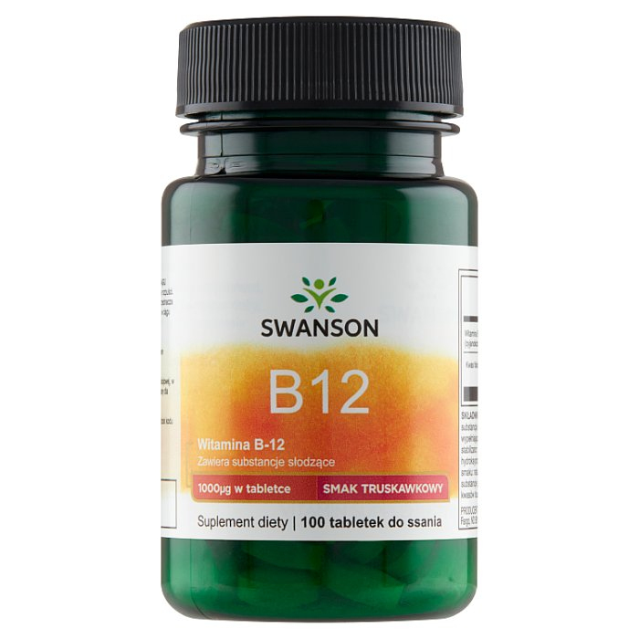 SWANSON Vitamin B-12 1000 Mcg, 100 Kapsułek | Allecco.pl