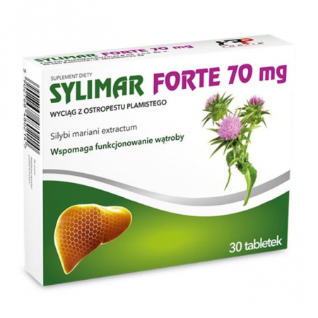 Sylimar Forte 70 mg tabletki na wątrobę, 30 szt.