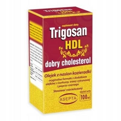 Trigosan HDL dobry cholesterol krople, 100 ml