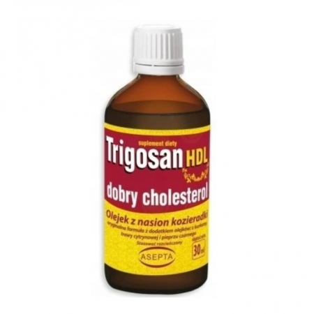 Trigosan HDL krople na prawidłowy cholesterol, 30 ml