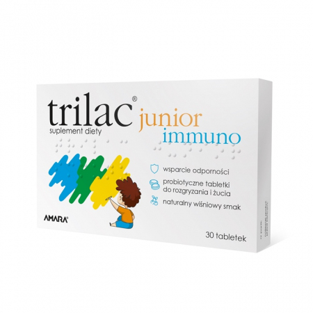 Trilac Junior Immuno tabletki na odporność dla dzieci, 30 szt.