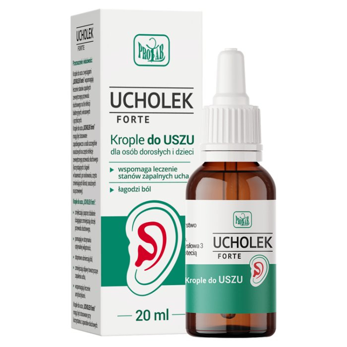 Ucholek Forte Krople Do Uszu 20 Ml Prolab Alleccopl 2566