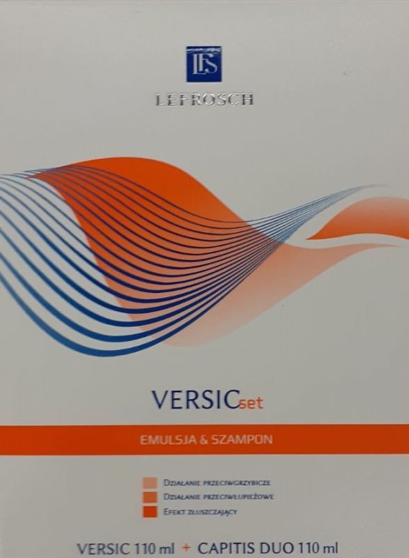 Versic Set Emulsja 110 Ml Capitis Duo Szampon 110 Ml Alleccopl 1231