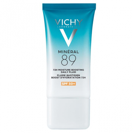 Vichy Mineral 89 SPF50+ niewidoczny krem-fluid nawilżający do twarzy, 50 ml
