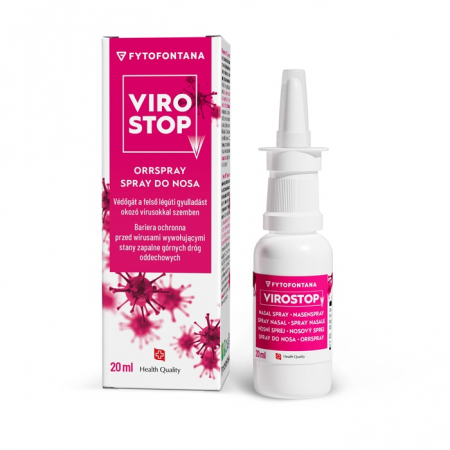 Virostop spray do nosa na infekcje bakteryjne i wirusowe, 20 ml