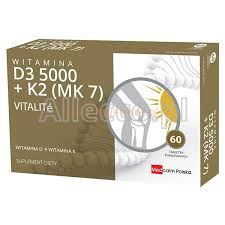 Vitalite Witamina D3 5000 K2mk7 60 Tabletek