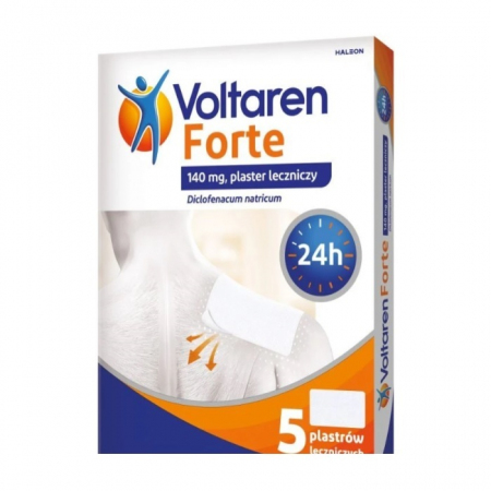 Voltaren Forte plastry lecznicze przeciwbólowe, 5 szt.