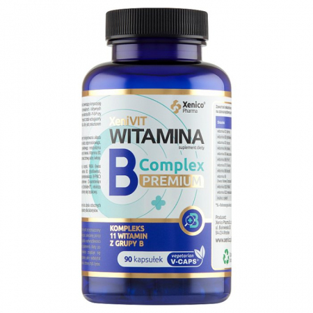 Xenico Witamina B Complex Premium kapsułki z witaminami z grupy B , 90 szt.