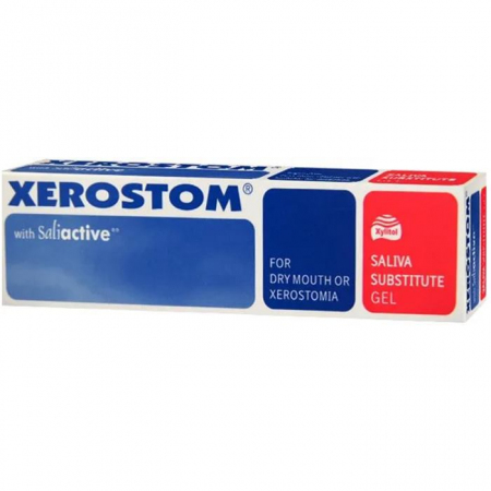 Xerostom Gel Saliva żel do jamy ustnej substytut śliny na suchość, 25 ml