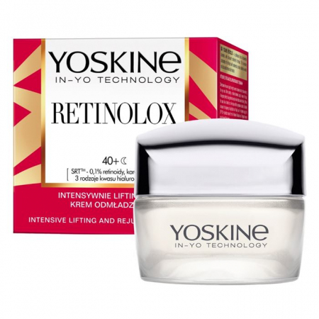 Yoskine Retinolox krem przeciwzmarszczkowy 40+ intensywnie liftingujący, 50ml