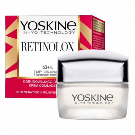 Yoskine Retinolox krem przeciwzmarszczkowy 60+ odbudowująco-odżywczy, 50ml