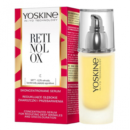 Yoskine Retinolox skoncentrowane serum redukujące zmarszczki i przebarwienia, 30 ml