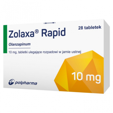 Zolaxa Rapid 10 mg 28 tabletek ulegających rozpadowi w jamie ustnej