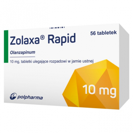 Zolaxa Rapid  10mg, 56 tabletek ulegających rozpuszczeniu w jamie ustnej