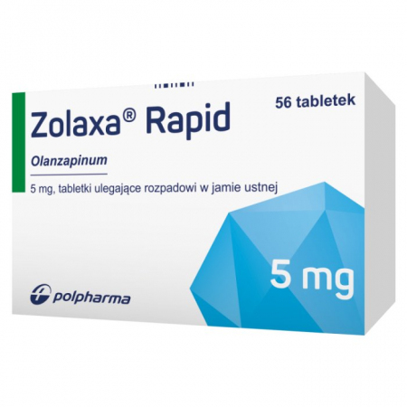 Zolaxa Rapid   5mg, 56 tabletek ulegających rozpuszczeniu w jamie ustnej